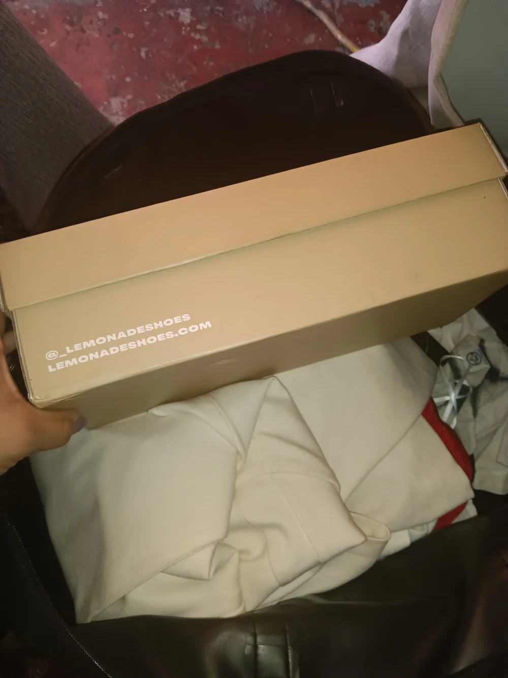New Lemonade Charisma Dusty Pink Shoe Box - Size 7